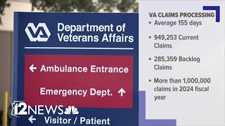 Backlog at the VA is preventing thousands of veterans from getting benefits [upl. by Alrahs25]