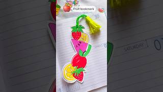 DIY watermelon 🍉 bookmark satisfying shorts art kids viralvideo [upl. by Ivette]