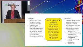 Professor Kimberlee Weatherall Perspectives on AI in Australia [upl. by Levitus383]