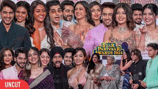 UNCUT  Star Parivaar Awards 2024  Starstudded Redcarpet  Hiba Nawab Bhavika Samriddhi Armaan [upl. by Parent]