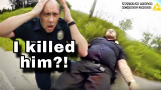 When DUMB Cops Shot Their Own Partners [upl. by Aihsa]