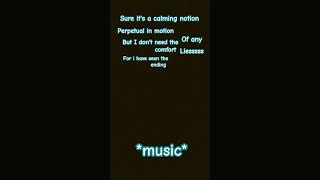 notion lyrics song music band lyricvideo lyrics [upl. by Rilda]