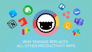 Taskade Replaces ALL Other Productivity Apps [upl. by Aleb]