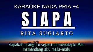 Siapa  Rita Sugiarto Karaoke Nada Pria 4 G mayor [upl. by Shuler99]