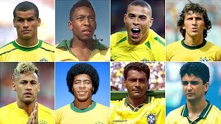 Os 8 MAIORES Artilheiros da Seleção Brasileira [upl. by Teri254]