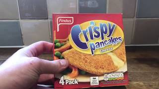 Findus Crispy Pancakes Cheese Review [upl. by Cirded639]