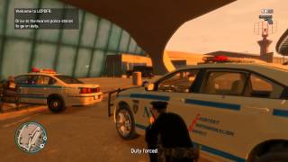 GTA IV NYPD clan Terrorist Attack Shots Fired [upl. by Marjie]