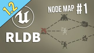 Roguelike Deckbuilder Toolkit  Node Map v12 [upl. by Oicatsana]