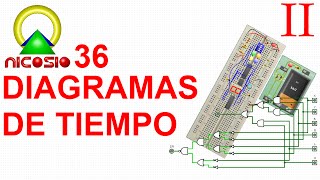 Circuitos digitales 36  Diagramas de tiempo [upl. by Wiltz971]