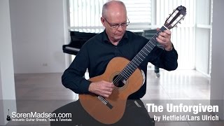 The Unforgiven by Metallica  Danish Guitar Performance  Soren Madsen [upl. by Yesnik]