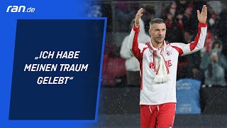 Gänsehaut Podolskis emotionale letzte Worte an die Fans [upl. by Arita]