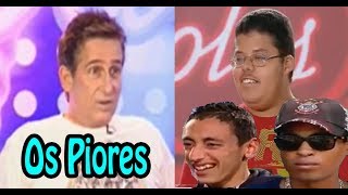 🔴 Os PIORES candidatos em Show de Talentos de todos os tempos [upl. by Antonie163]