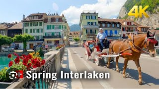 INTERLAKEN SWITZERLAND CITY TOUR [upl. by Assele]