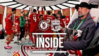 Amazing UNSEEN Footage From Wembley  Chelsea 01 Liverpool  INSIDE  Carabao Cup Final [upl. by Hallerson]