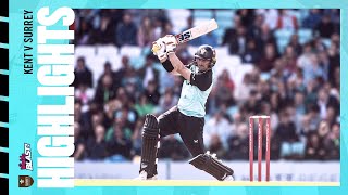 HIGHLIGHTS South Group winners Surrey fall to 86run defeat at Kent [upl. by Fiedling]