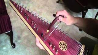 quotHow Great Thou Artquot on bowed psaltery [upl. by Yrelav]