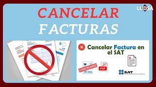 COMO CANCELAS UNA FACTURA [upl. by Yartnoed]