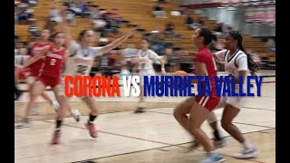 Corona vs Murrieta Valley [upl. by Aneerhs74]