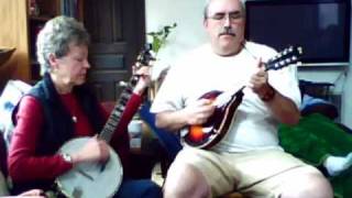 Golden Slippers On Banjo And Mandolin By Alice and Ben [upl. by Carolan]