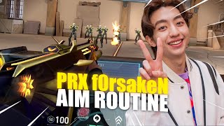 PRX F0RSAKEN AIM ROUTINE [upl. by Llevad]