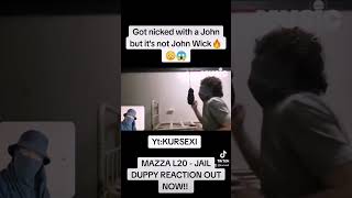 MAZZA L20  JAIL DUPPY REACTION OUT NOW drillrap drillreaction [upl. by Rennie]