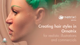 Creating Hair styles in Ornatrix [upl. by Coussoule]