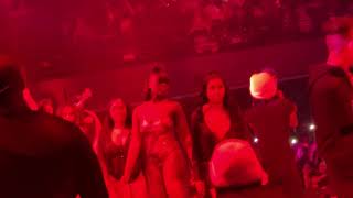 CASTING STRIPPERS ON STAGE FOR da baby concert dababy [upl. by Michon433]