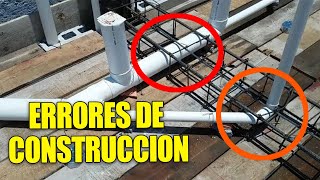 ❌ ERRORES en la CONSTRUCCION de una casa ❌ SOLUCION [upl. by Scharff]