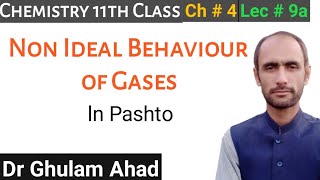 Non Ideal Behaviour of Gases  11th Class Chemistry  Dr Ahad [upl. by Dorena]