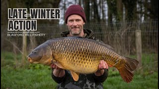 Late Winter Action Blasford Hill Fishery  Extract [upl. by Downey]