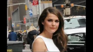 Keri Russel after Letterman Show 02202014 [upl. by Menken]