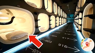 Japans Capsule Hotel with Great Value for Money 😴 Nine Hours Nagoya 🛌 Solo Travel Vlog [upl. by Aihcrop]