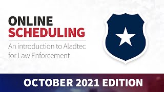 Aladtec Online Scheduling amp Workforce Management for Law Enforcement  Oct 2021 Edition [upl. by Eveivaneg296]