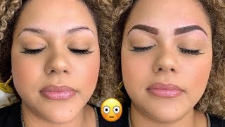 MICROSHADING VS MICROBLADING  MY EXPERIENCE amp HEALING PROCESS  Vlog Style Part One [upl. by Eijneb974]