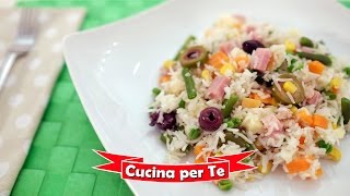 Insalata di Riso  Ricette Estive [upl. by Aneerbas]