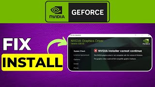 FIX Geforce Experience Installation Cannot Continue Error Easy Guide [upl. by Ygief]