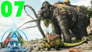 Ark Survival Ascended  Ep07  Bắt voi ma mút và Doedicurus để chuẩn bị xây nhà [upl. by Thomasa]