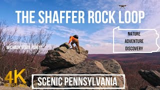 The Shaffer Rock Loop  Hiking Michaux State Forest  scenicpennsylvania [upl. by Marlane783]