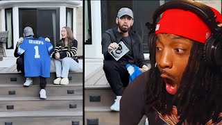 OMG EMINEM A GRANDPA NOW  Eminem  Temporary feat Skylar Grey REACTION [upl. by Belak]