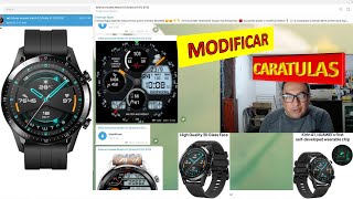 Cambiar Caratulas a Huawei GT2 y Problemas con el Reloj [upl. by Lertsek]