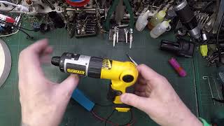 Converting a Dewalt 36v NiCd screwdriver to LiIon [upl. by Billen]