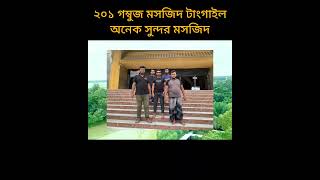 ২০১ গম্বুজ মসজিদ টাংগাইল [upl. by Ahsirtak]