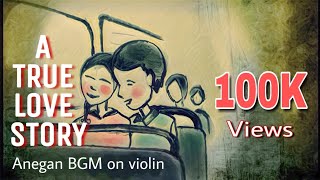 Anegan BGM on violin by jobin joy [upl. by Margarete]