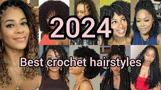 2024 crochet braids hairstyles for every woman Hairstyles for black ladies  Flawless cornrows [upl. by Thorny]