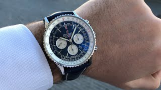 Breitling Navitimer B01 Chronograph 46 Aurora blue [upl. by Annoyed]