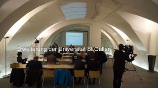 Erweiterung der Universität StGallen [upl. by Petrina873]