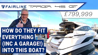 NEW Fairline Targa 45 GT 2021 Model  £799999  Is it worth it [upl. by Nika123]