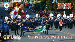 【GBA Official】GIFU HONOR GREEN BAND JAPAN  ROSE PARADE 2023【4K  multiple angles】 [upl. by Ursel]