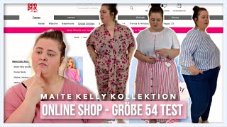 ONLINE SHOP GRÖßE 5254 TEST  bonprix  Maite Kelly Kollektion  KurvenZauber  Vanessa Nicole [upl. by Curley]