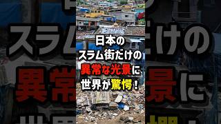 日本のスラム街だけの異常な光景に世界が今日！ 海外の反応 [upl. by Saerdna]